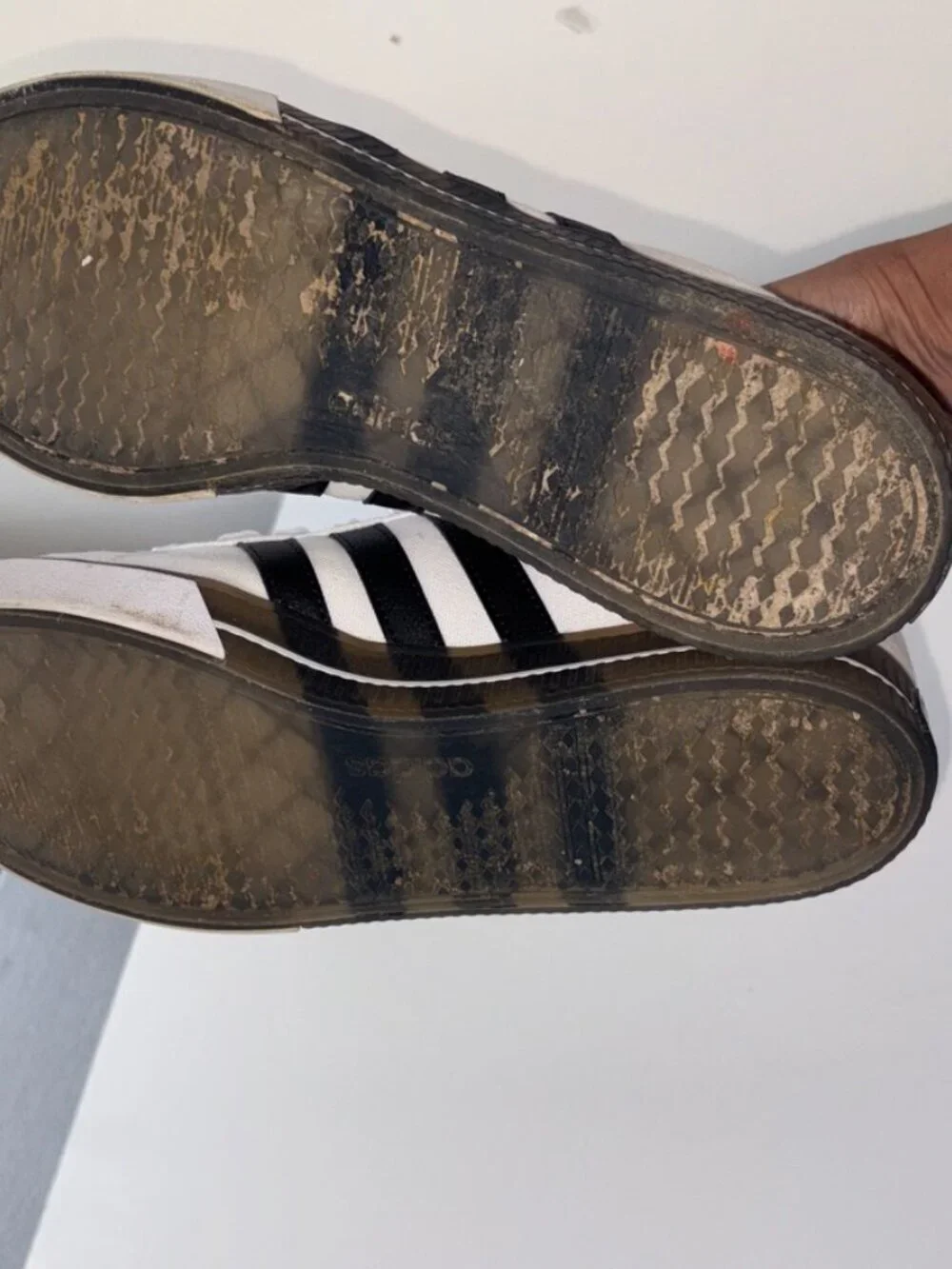 Men's Adidas Daily 3.0 'Translucent Outsole - Cloud White' Skating FW7049 sz. 11